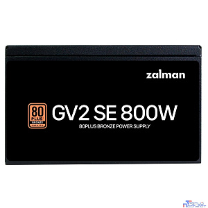 Zalman <GV2SE>  ZM800-GV2SE <800W, ATX12V v2.52, APFC, 12cm Fan, 80+ Bronze, Ret>