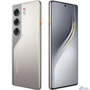 Tecno Camon 40 256Gb 12Gb титан моноблок 3G 4G 2Sim 6.78" 1080x2436 Android 15 50Mpix 802.11 a/b/g/n/ac NFC GPS GSM900/1800 GSM1900 Protect FM microSD max1024Gb