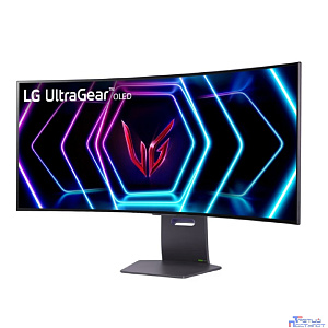LCD LG 38" 39GS95QE-B UltraGear черный {OLED 3440x1440 240Hz 0.3ms 21:9 275cd 178/178 HDMI DisplayPort FreeSync(Premium Pro) G-Sync USB M/M HAS Pivot}