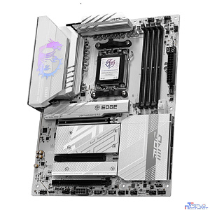 Материнская плата MSI MPG B850 EDGE TI WIFI B850, AM5, 4*DDR5, 3*PCIEx16, 4*M.2, 3*TypeC, 2*USB3.2Gen2, 1*USB3.2Gen1, 4*USB2.0, 4*SATA3.0, 5G, HDMI, ATX, RTL