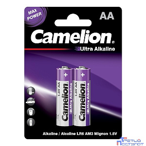 Camelion Ultra BL-2 LR6 (LR6-BP2UT, батарейка 1,5В)(2 шт. в уп-ке)