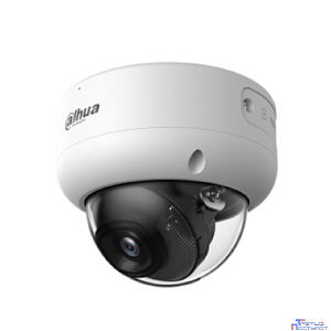 DAHUA DH-IPC-HDBW3449EP-AS-IL-0360B Уличная купольная IP-видеокамера 4Мп; 1/2.9” CMOS; объектив 3.6мм видеоаналитика ИК 40м, LED 40м тревож P67, IK10 корпус: металл