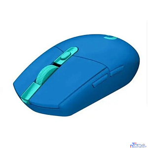 Мышь Logitech G304 Lightspeed, игровая, оптическая, беспроводная, USB, синий [910-006016]