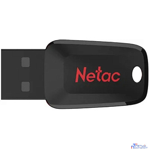 Netac USB Drive 8GB U197 NT03U197N-008G-20BK USB2.0 черный/красный