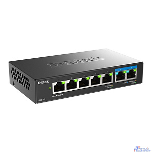 D-Link DMS-107/A1A Коммутатор с 5 портами 10/100/1000Base-T и 2 портами 100/1000/2.5GBase-T