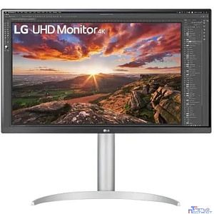 LCD LG 27" 27UP850K-W {IPS 3840x2160 60Hz 5ms 400cd 1200:1 2xHDMI2.0 DisplayPort1.4 3xUSB3.0 USB-C(90W PD) 2x5W FreeSync VESA}