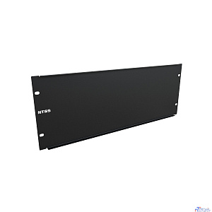 NTSS Панель 4U заглушка NTSS, крепление 19 4U, черный RAL 9005 NTSS-FUB-4U-BL