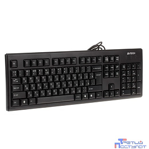 Клавиатура A-4Tech KR-83 black USB, проводная USB, 104 клавиши [533406]