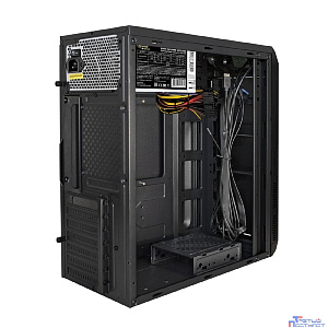 Exegate EX299368RUS Корпус Miditower ExeGate XP-334UC-UNS500 (ATX, БП UNS500 с вент. 12см, 1*USB+1*USB3.0+1*TypeC, аудио, черный)