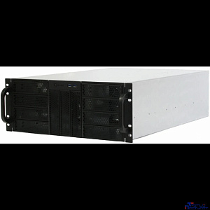 Procase RE411-D11H0-FE-65 Корпус 4U server case,11x5.25+0HDD,черный,без блока питания,глубина 650мм,MB EATX 12"x13",панель вентиляторов 3х120