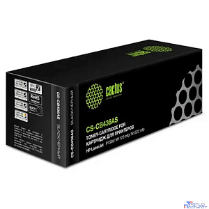 CACTUS CS-CB436AS Картридж  для LJ P1505/M1120 mfp/M1522 mfp (2000 стр.)