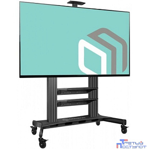ONKRON TS2811 стойка для телевизора с кронштейном 60"-100", мобильная, чёрная