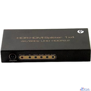 VCOM DD424 Разветвитель HDMI Spliitter 1=>4 2.0v.