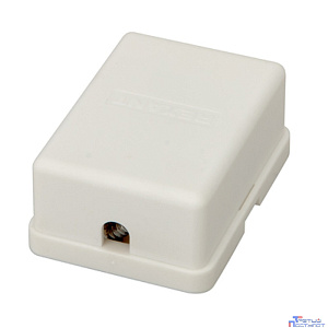 Rexant (03-0002) Розетка телефонная внешняя, 2 порта UTP, RJ-14 (6P4C), CAT 3
