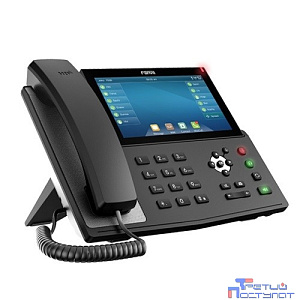 Fanvil X7(rev B-V2) 20 линии SIP, HD аудио,7 "сенсорный экран 800x480, имеет 2 порта Gigabit LAN, питание PoE, WIFI, Bluetooth