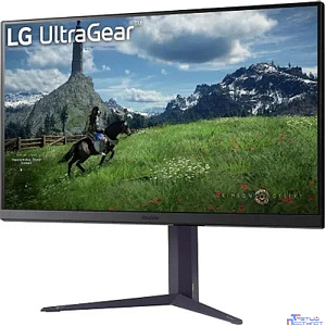 LCD LG 31.5" 32GS85Q-B UltraGear черный {IPS 2560x1440 180Hz 1ms 2xHDMI DisplayPort USB Pivot} [32gs85q-b.aruz]