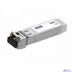 NTSS Модуль NTSS SFP, 1,25Гбит/с, разъём LC, рабочая длина волны 1550/1310нм, SM, WDM, дальность до 40км, ОБ 18дБ, DDM NTSS-SFP-1.25G-53-40LD