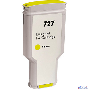 Струйный картридж NV Print 727 (NV-F9J78A) Yellow для HP DesignJet T920/T930/T1500/T1530/T2500/T2530 (300 мл) совместимый