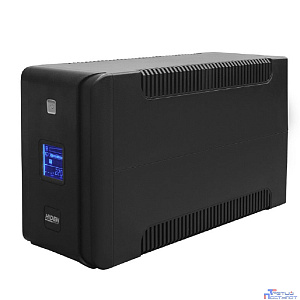 ИБП HIDEN EXPERT ULS1500C 1500ВА/900Вт {Линейно-интерактивный, 4xSchuko+2xIEC C13 LCD, USB, встроенные АКБ 2x12B/9Ач}