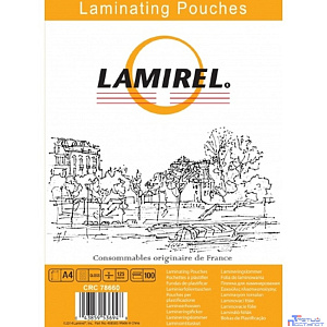 Lamirel Пленка для ламинирования CRC-78660(01) (А4, 125мкм, 100 шт.)