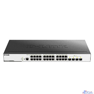 D-Link DGS-3000-28X/B1A Управляемый L2 коммутатор с 24 портами 10/100/1000Base-T и 4 портами 10GBase-X SFP+