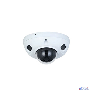 DAHUA DH-IPC-HDBW3441FP-AS-0280B-S2 Уличная мини-купольная IP-видеокамера 4Мп, 1/3” CMOS, объектив 2.8мм, видеоаналитика, микрофон, ИК 30м, IP67, IK10, металл