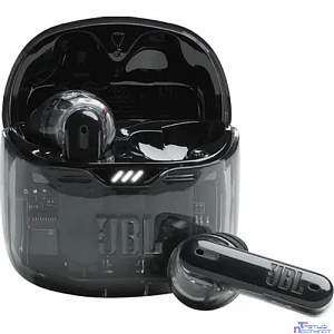 Наушники JBL Tune Flex Ghost, Bluetooth, вкладыши, черный [jbltflexgblk]