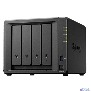 Synology DS925+ Сетевое хранилище NAS AMD Ryzen V1500B 2.2 GHz 4 GB DDR4 ECC SODIMM /3.5" SATA HDD / SSD SATA 2,5 дюйма / M.2 2280 NVMe SSD / Hot Swap /