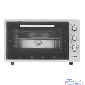 KRAFT KF-MO 4500 GR Мини-печь, 45 л, серый