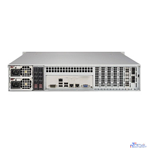 Supermicro CSE-216BAC4-R1K23LPB 2U, LP, 20x 2.5-inch SAS3/SATA3 HDD/SSD and 4x NVMe/SAS3/SATA3 storage devices, w/o Expander, 2x 1200W