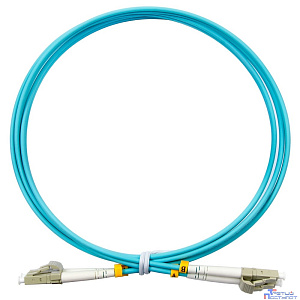 Cabeus FOP-50-LC-LC-0,5m Шнур оптический duplex LC-LC 50/125 mm OM3 0,5м LSZH