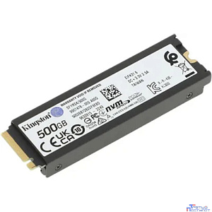 Kingston SSD Fury Renegade, 500GB, M.2 22x80mm, NVMe, PCIe 4.0 x4, 3D TLC, SFYRSK/500G