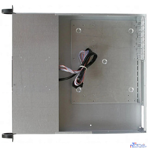 Procase RE204-D4H2-FA-55 Корпус 2U server case,4x5.25+2HDD,черный,без блока питания(2U,2U-redundant),глубина 550мм,ATX 12"x9.6", панель вентиляторов 4*80х25 PWM