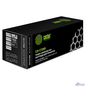 CACTUS Cartridge  CS-C728S Картридж для Canon Laser Base MF4410/4430/4450/4550/4570/4580
