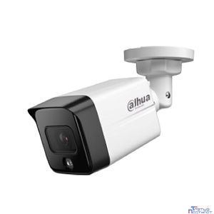 DAHUA DH-IPC-HFW1230TC1P-0280B-S6 Уличная цилиндрическая IP-видеокамера 2Мп, 1/2.8” CMOS, объектив 2.8мм, обнаружение людей, ИК 30м, IP67, металл/пластик