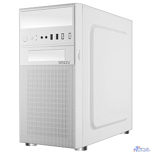 Ginzzu D290 2*USB 2.0,AU White Window