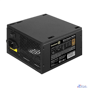 Exegate EX292343RUS Блок питания 750W ExeGate 80 PLUS® Bronze 750PPH (ATX, APFC, КПД 85% (80 PLUS Bronze), 12cm fan, 24pin, 2x(4+4)pin, 4xPCI-E, 6xSATA, 6xIDE, black, Color Box)