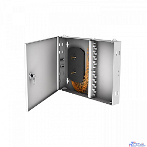 NTSS Кросс настенный NTSS PREMIUM предсобранный, 16 портов FC/UPC, 50/125 мкм, (сплайс, пигтейлы, кдзс, планки, адаптеры) NTSS-WFOB-PM-16-FC/U-50-SP1.5G2A