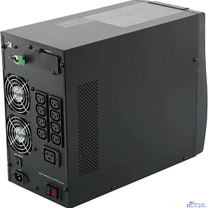 PowerCom Macan MAC-3000 ИБП {On-Line, 3000VA / 3000W, Tower, IEC, LCD, Serial+USB, SNMPslot, подкл. доп. батарей} (1034863)