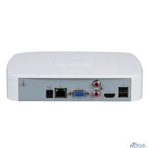 DAHUA DHI-NVR2104-4KS3 4-канальный IP-видеорегистратор, 4K и H.265+, видеоаналитика, входящий поток до 80Мбит/с, 1 SATA III до 20Тбайт