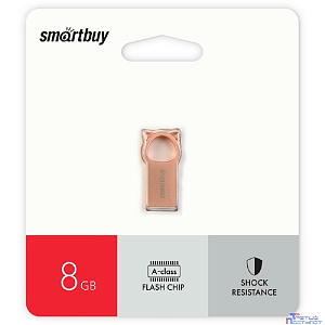 Smartbuy USB Drive 8GB MC5 Metal Kitty Pink (SB008GBMC5) UFD 2.0