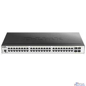 D-Link DGS-3000-52L/B1A Управляемый L2 коммутатор с 48 портами 10/100/1000Base-T и 4 портами 1000Base-X SFP