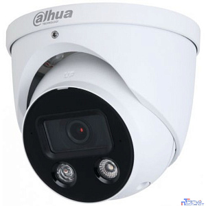 DAHUA DH-IPC-HDW3449HP-AS-PV-0280B-S4 Уличная турельная IP-видеокамера TiOC с ИИ и активным сдерживанием 4Мп; 1/2.7” CMOS; объектив 2.8мм, видеоаналитика, ИК 30м, LED 30м, IP67, металл