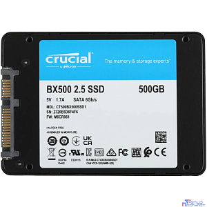 Crucial SSD BX500 500GB CT500BX500SSD1 {SATA3}