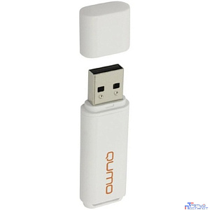 USB 2.0 QUMO 64GB Optiva 01 White [QM64GUD-OP1-white]