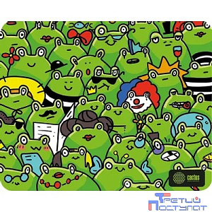 Коврик для мыши Cactus Frogs 300x250x3мм (CS-MP-D09M)