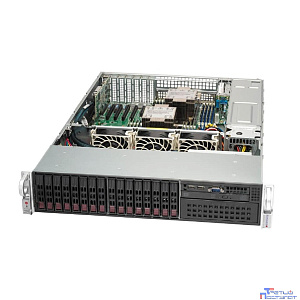Supermicro SYS-221P-C9R Серверная платформа/ SERVER (X13DEI, CSE-213BTS-R1K23LPBP3-1) (2U, 2x LGA-4677, C741, 16 DIMM 4800MHz ECC DDR5 RDIMM, 4 PCIe 5.0 x16+1 PCIe 5.0 x8, 2x1GbE port(s),16x 2.5" hot-