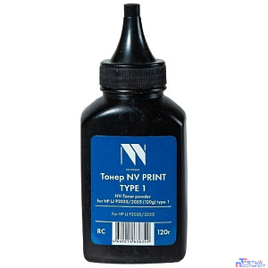 Тонер NVP для HP P2035/2055 (CE505A / CE505X) (120г) для HP LaserJet P2030, P2035, P2050,P2055; Canon (719) LBP 6650, 6680, 6300, 6310, MF 5840, 5880, 5940, 5980 Type1