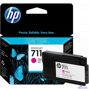 HP CZ131A Картридж №711, Magenta {Designjet T120/T520, Magenta (29ml)}