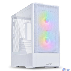 Lian Li Корпус Lancool 207 / White / Mid-Tower, TG / 2x 140mm ARGB + 2x 120mm non LED fans inc. / G99.LAN207RW.10RS